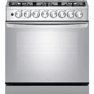 Cocina LG LRGZ5255S con encendido automático y horno de 146,5 L