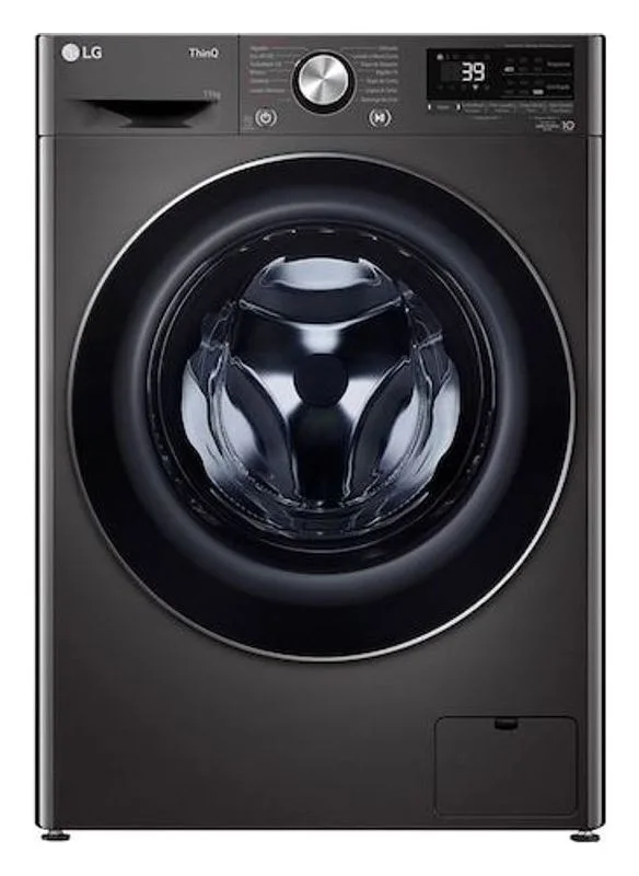 Lavadora LG WM11BVC3S6 de 11 kg de carga frontal con AI DD y ThinQ - vista 2